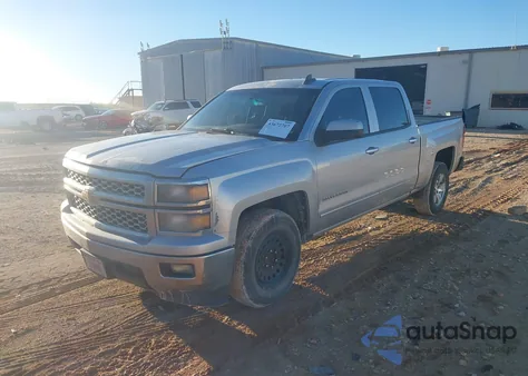 2015 Chevrolet Silverado 1500 1Lt из США, поврежденный, VIN 3GCPCREC8FG124809